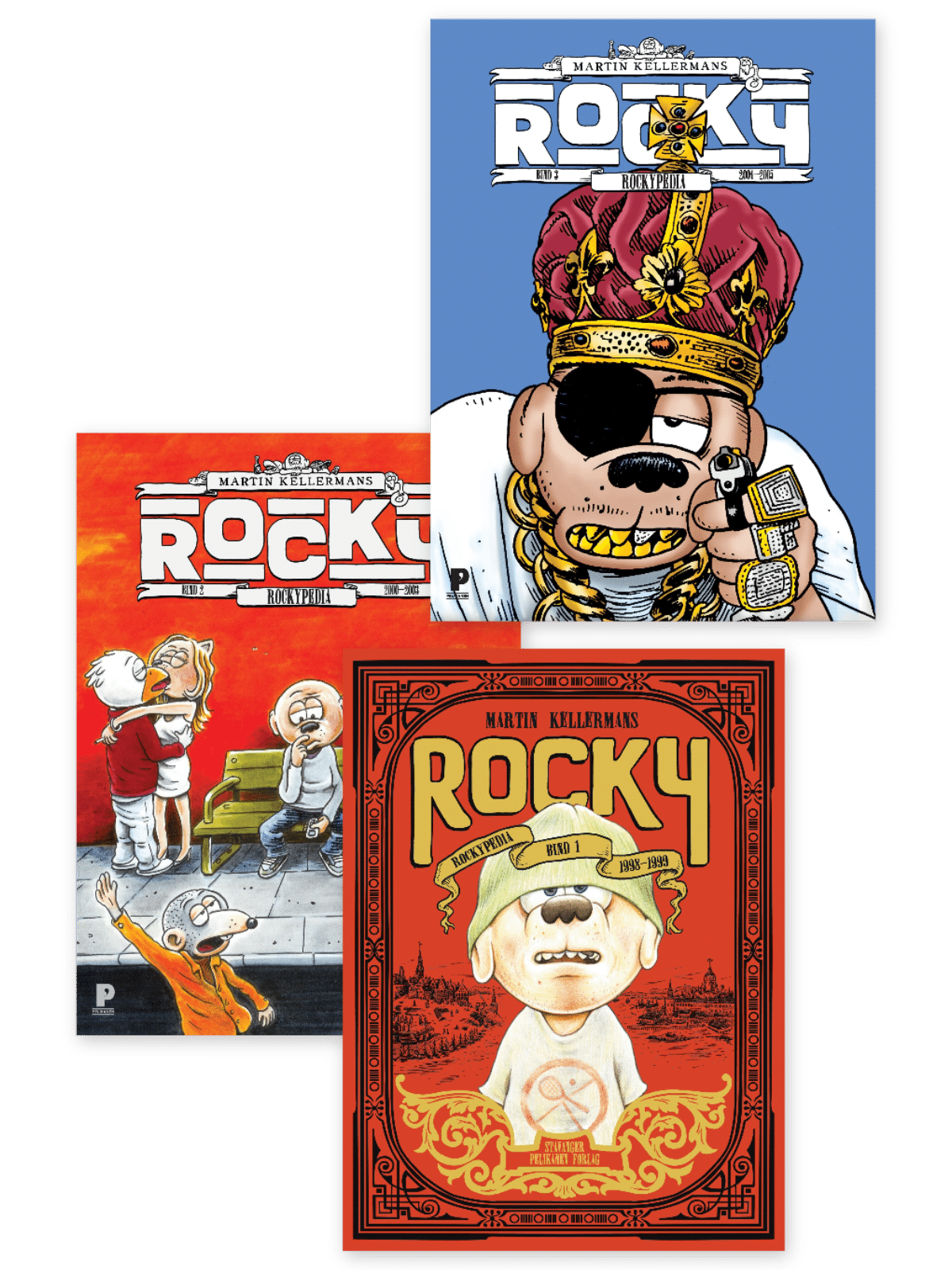 Rockypedia 1-3 pakke