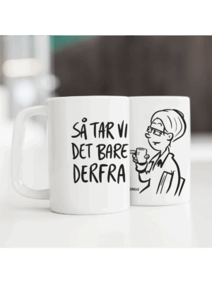 Lunch-kopp - "Så tar vi det bare derfra"