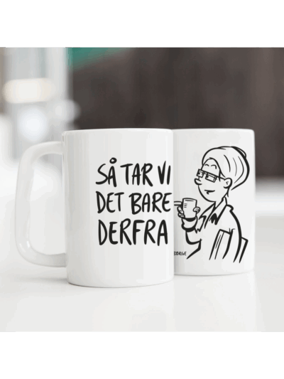 Lunch-kopp - "Så tar vi der bare derfra"