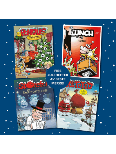 Årets julehefter 2025: 4-pack