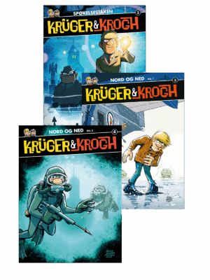 Krüger & Krogh-pakke! Bok 2-4