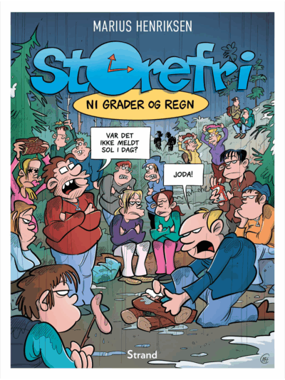 Storefri - Ni grader og regn SIGNERT