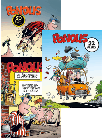Pondus pakke: bok 20-22