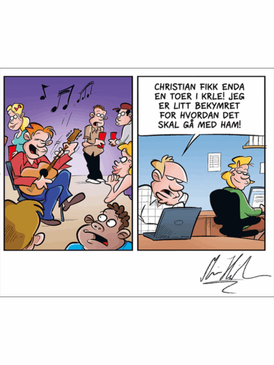 Storefri kunsttrykk #3 - ­ «Ingen grunn til bekymring»