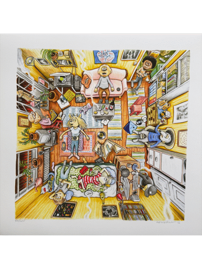 Rocky kunsttrykk - «Gjest hos Agge»