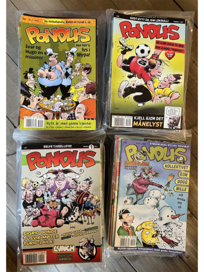 Pondus bladpakke 2004-2020