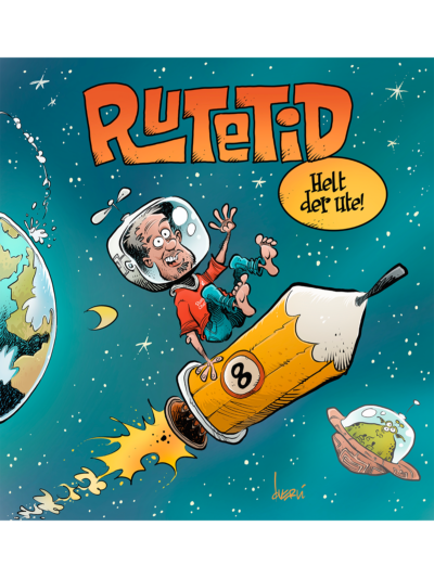 Rutetid bok 8 - Helt der ute! SIGNERT