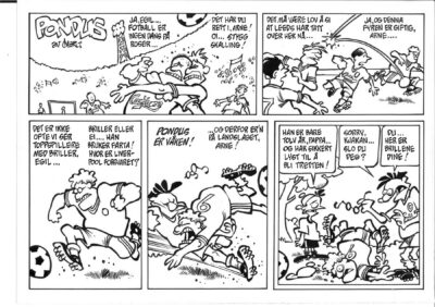 Pondus original søndagsside #10 «Ingen dans på roser»