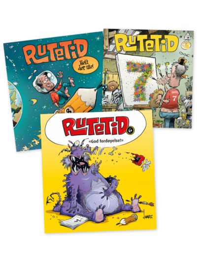 Rutetid 3-pack SIGNERT