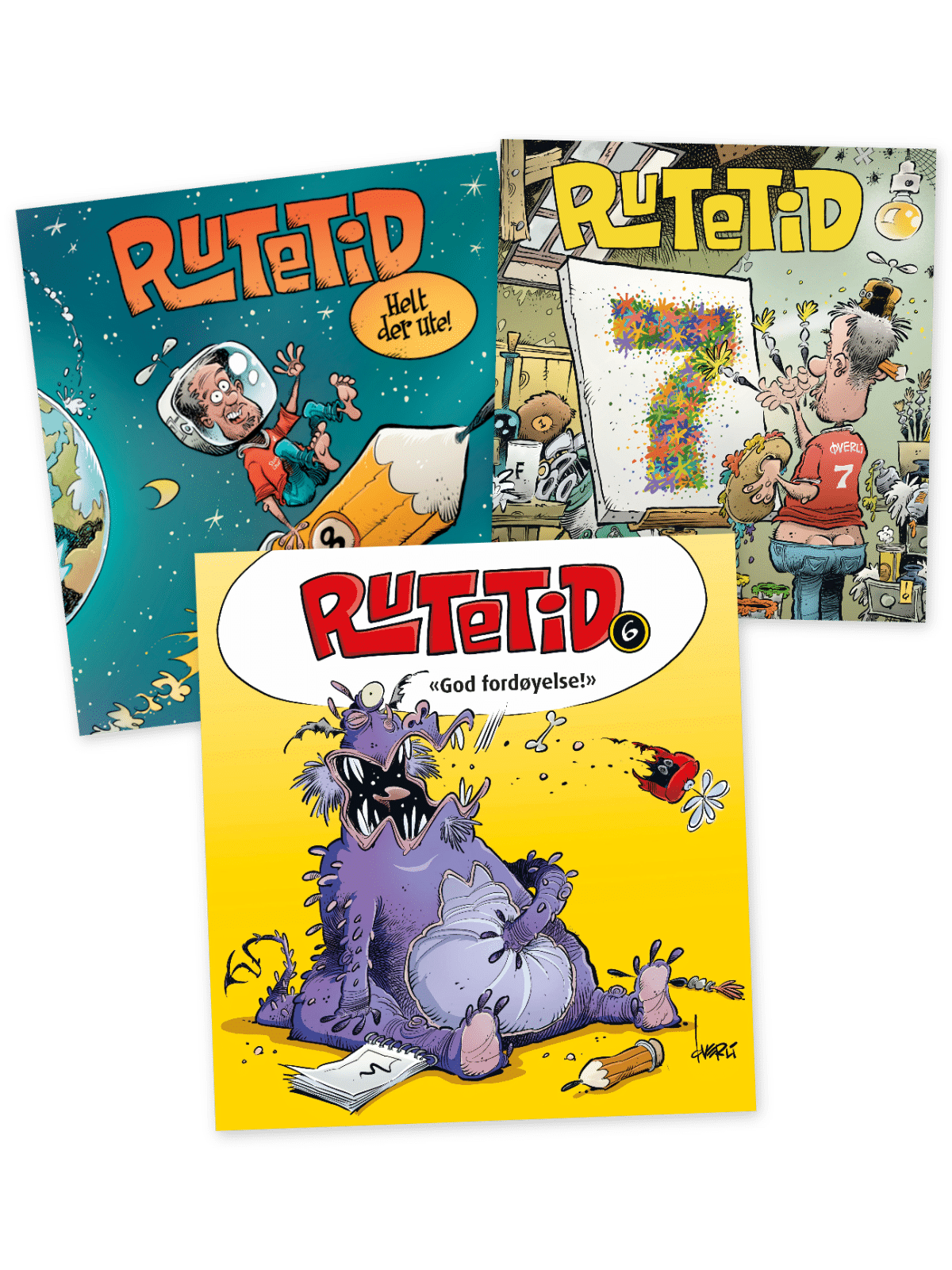 Rutetid 3-pack SIGNERT