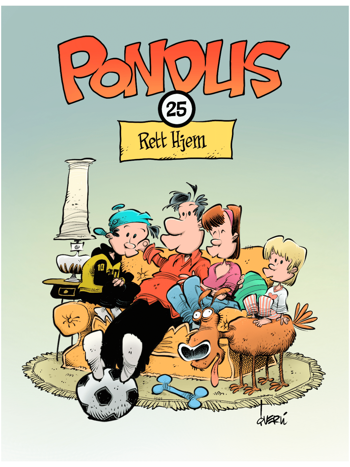 Pondus 25 - Rett hjem SIGNERT
