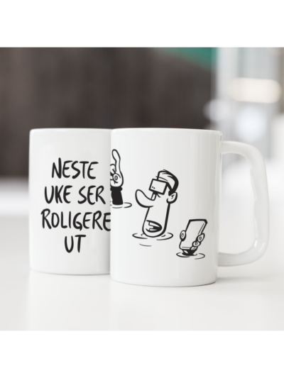 Lunch-kopp - "Neste uke ser roligere ut"