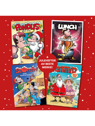 Årets julehefter, 4-pack 2026